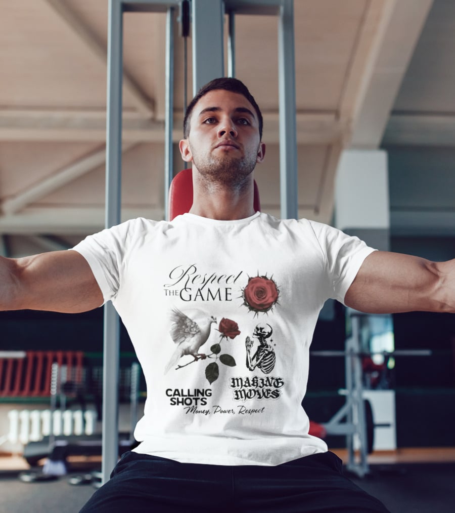 Respect The Game Calling Shots Always Power Thrasher House T-Shirt