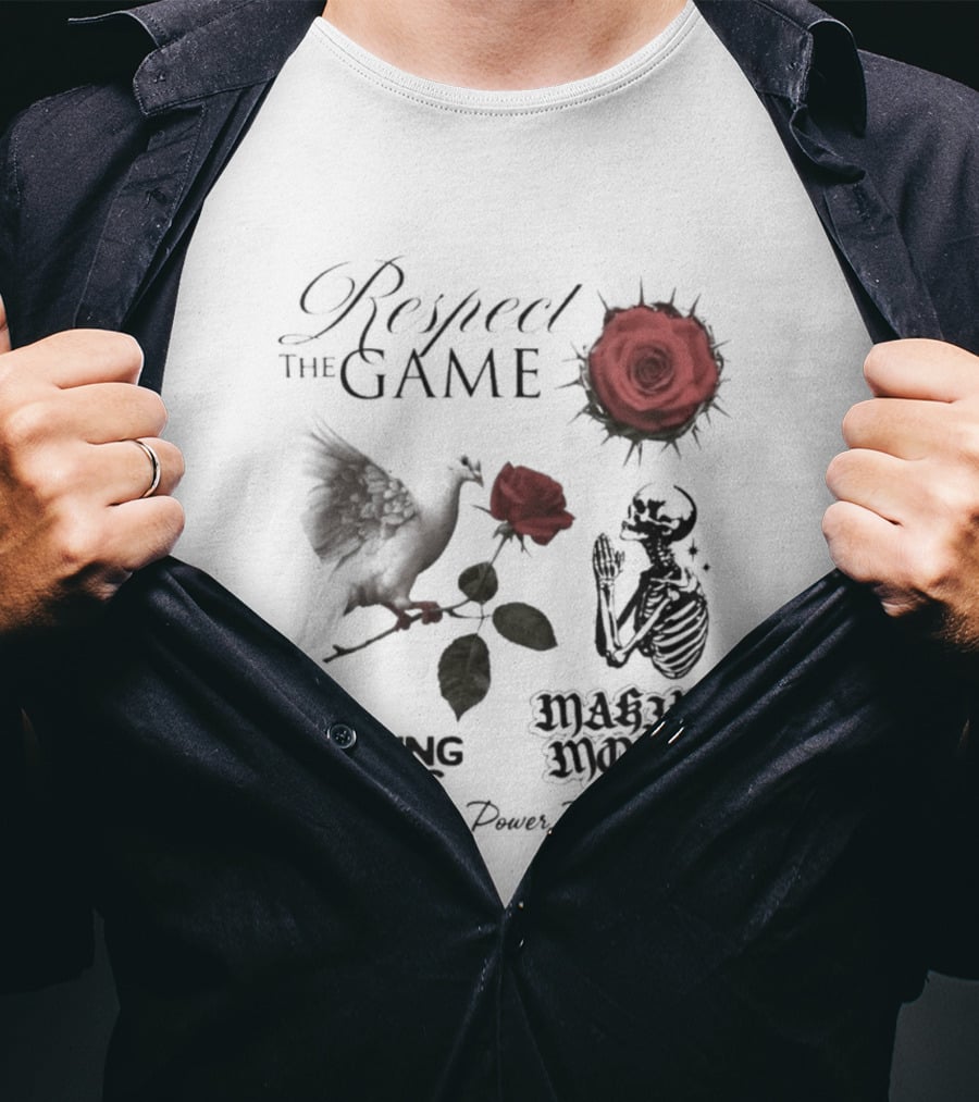 Respect The Game Calling Shots Always Power Thrasher House T-Shirt