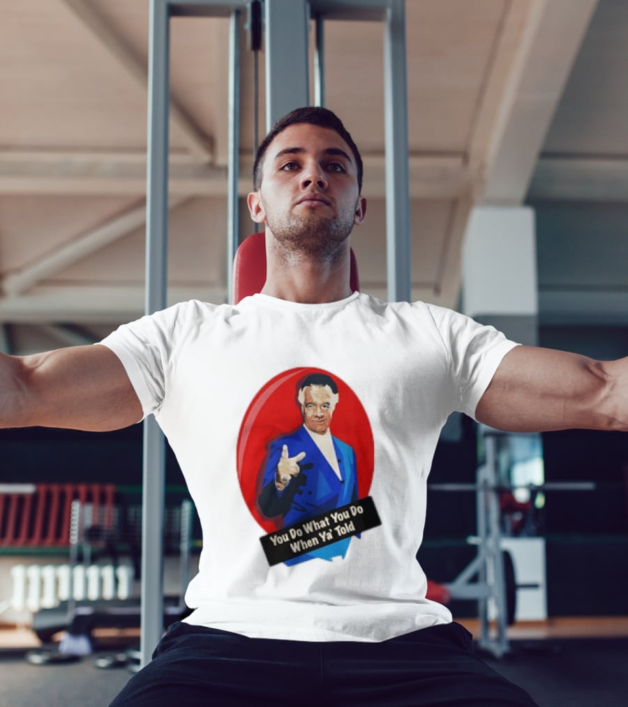 The Sopranos Paulie Walnuts Gualtieri You Do What You Do When Ya Told T-Shirt