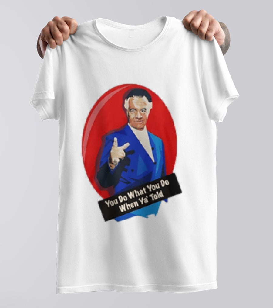 The Sopranos Paulie Walnuts Gualtieri You Do What You Do When Ya Told T-Shirt