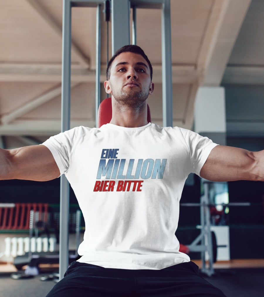 Eine Million Bier Bitte Versager Clothing T-Shirt