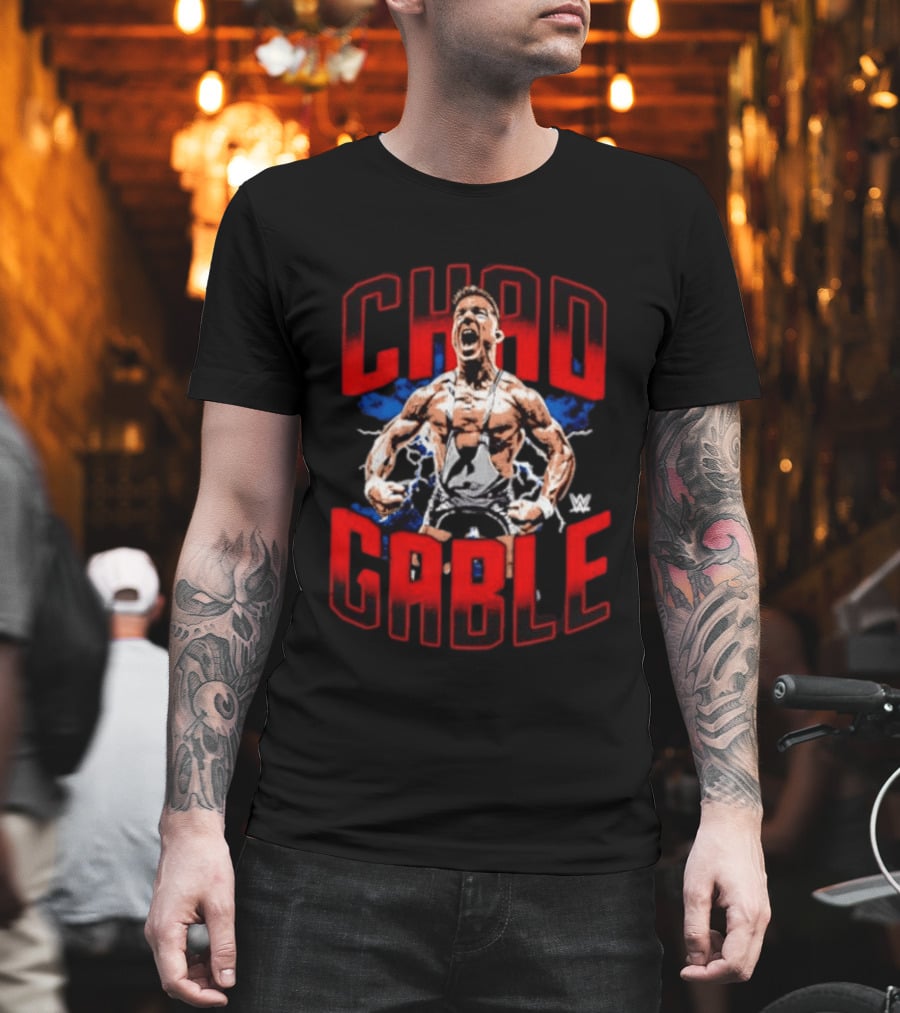 Chad Gable WWE Lightning Scream T-Shirt