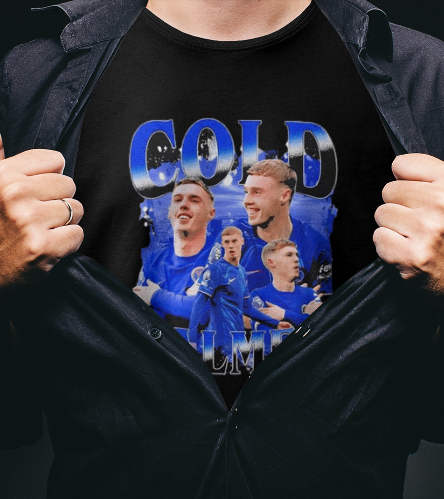 Cole Palmer Chelsea FC Cold Palmer Bootleg Soccer Player T-Shirt