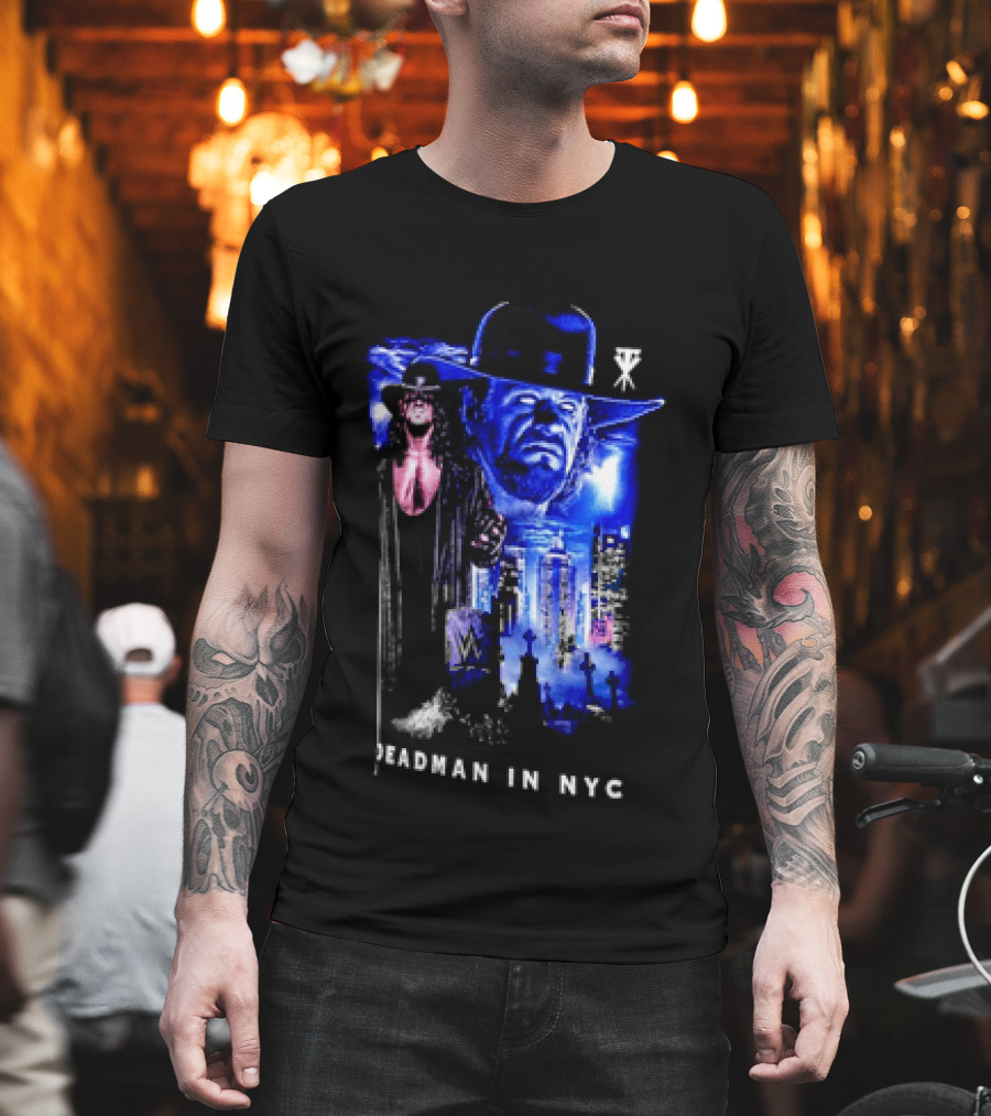 Undertaker Deadman In NYC WWE Fest New York City T-Shirt