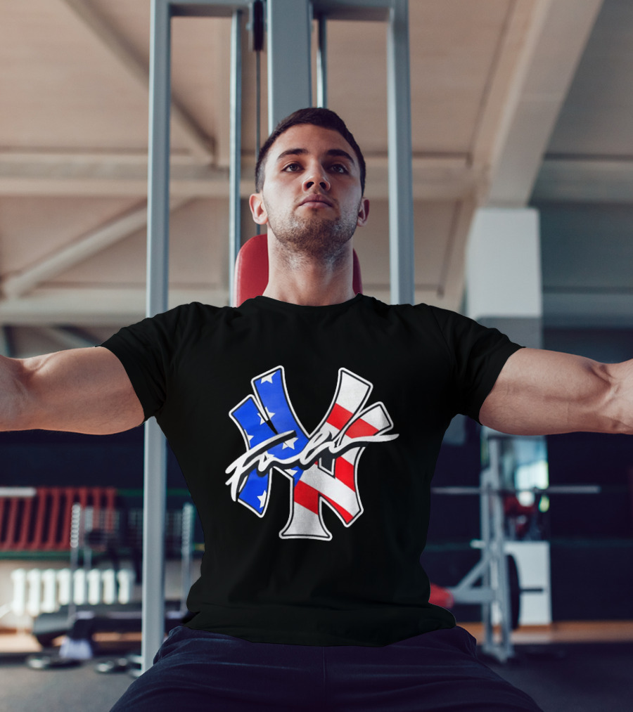MLB New York Yankees Stars And Stripes American Flag T-Shirt