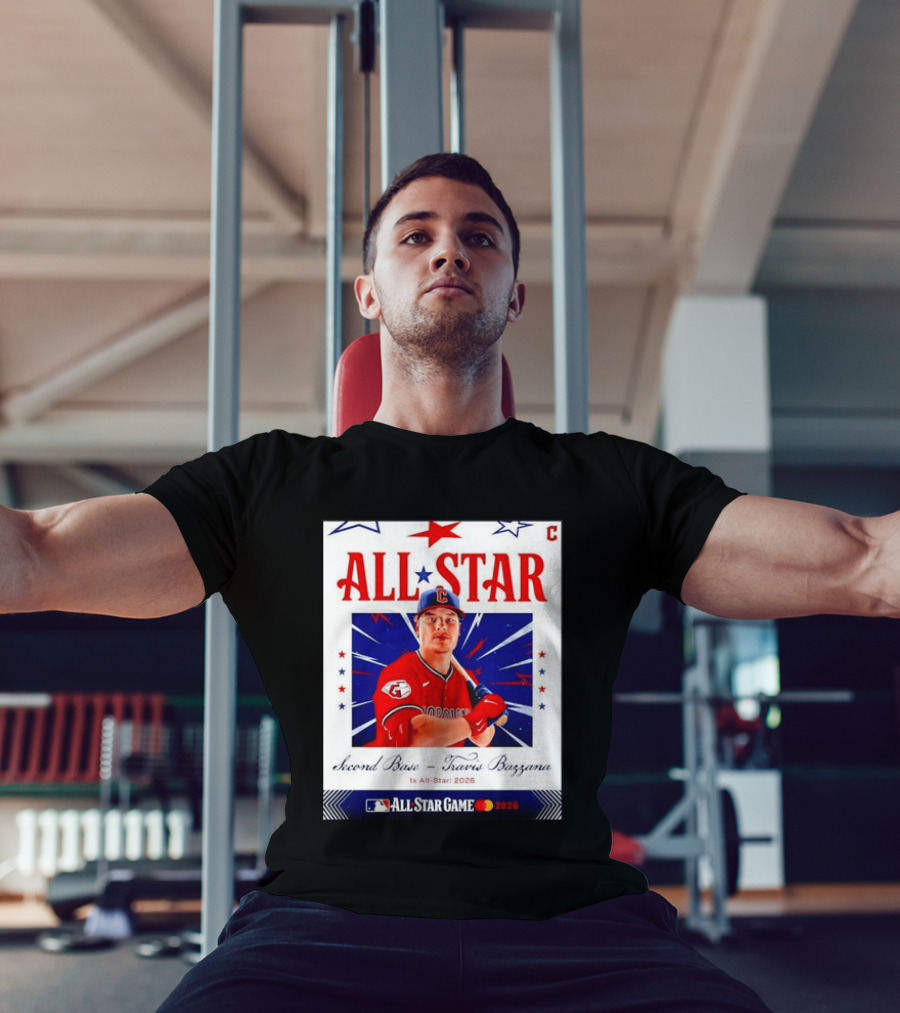 Travis Bazzana 2026 MLB All Star Game Second Base Player Card T-Shirt