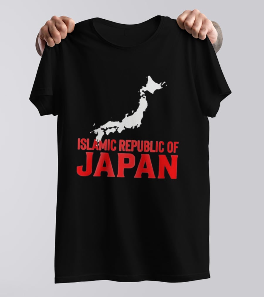 Islamic Republic Of Japan Map 2026 T-Shirt
