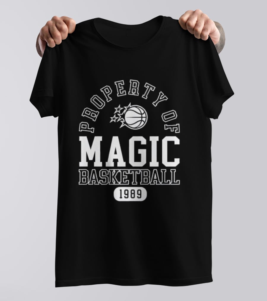 Magic Basketball 1989 Property Of Orlando Magic T-Shirt