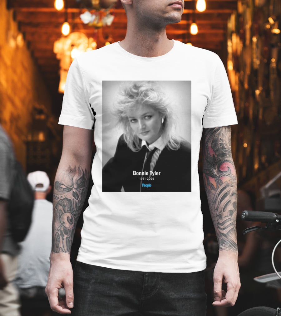 Bonnie Tyler 1951 2026 People Magazine T-Shirt