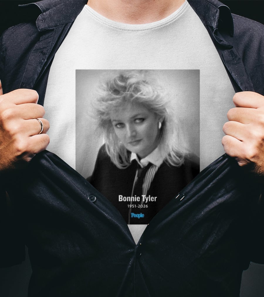 Bonnie Tyler 1951 2026 People Magazine T-Shirt