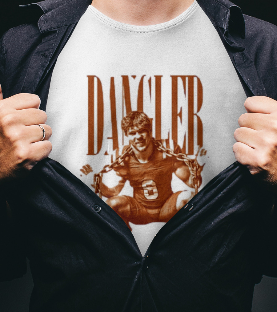 Ronin Dangler No 6 Linebacker Bradenton Florida Chain T-Shirt