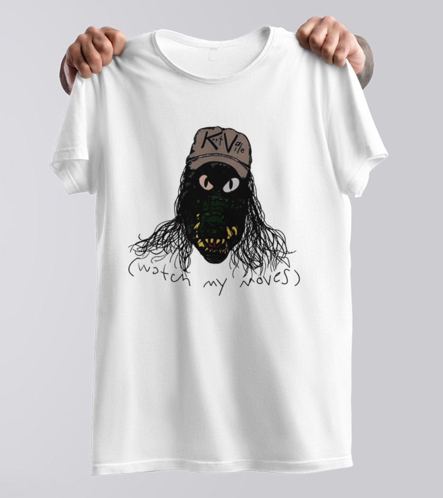Kurt Vile My Moves Indie Rock Monster Hat T-Shirt
