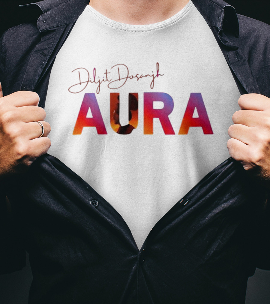 Diljit Dosanjh AURA World Tour 2026 T-Shirt