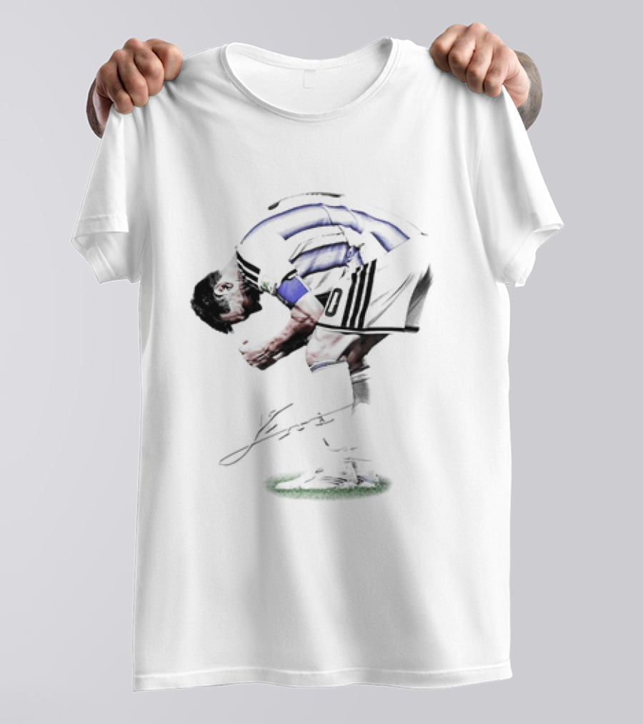 Lionel Messi Argentina No 10 WC26 Soccer Hero Iconic Jump T-Shirt