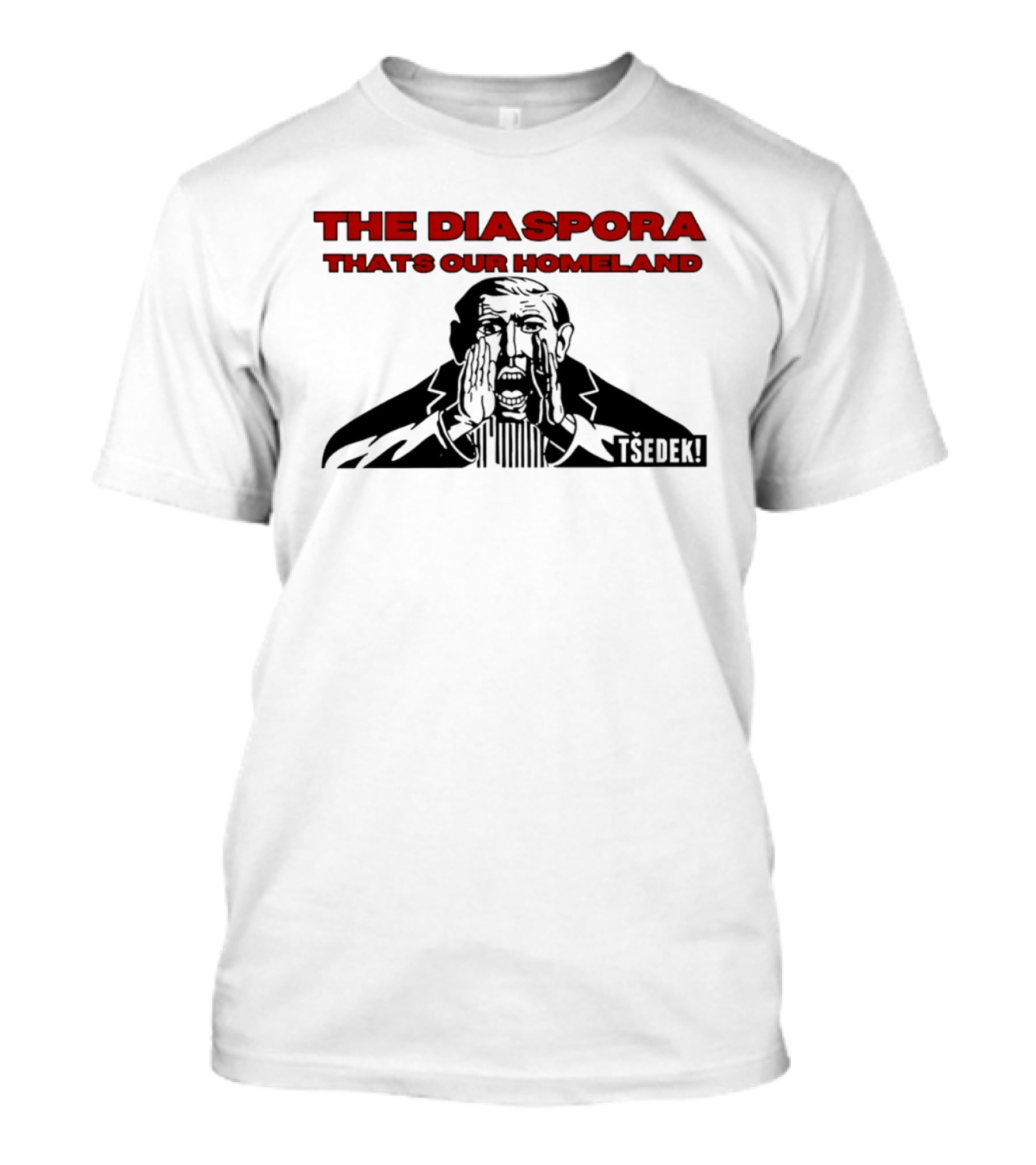 The Diaspora That's Our Homeland Tsedek Unity T-Shirt