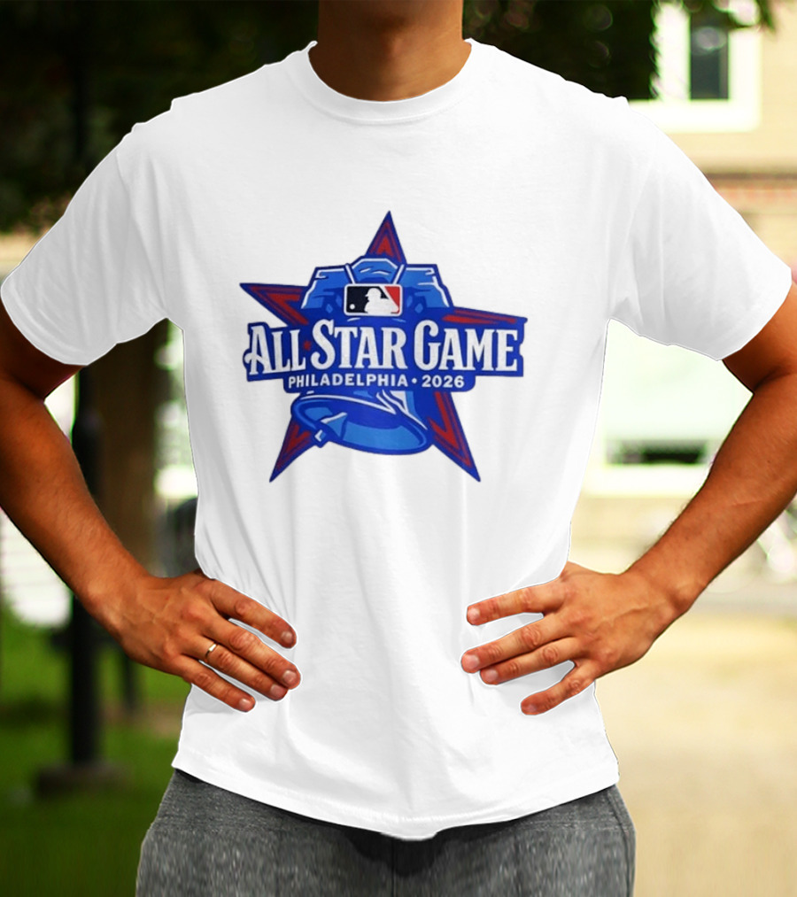 Philadelphia Phillies MLB All Star Game 2026 Drop Shoulder T-Shirt