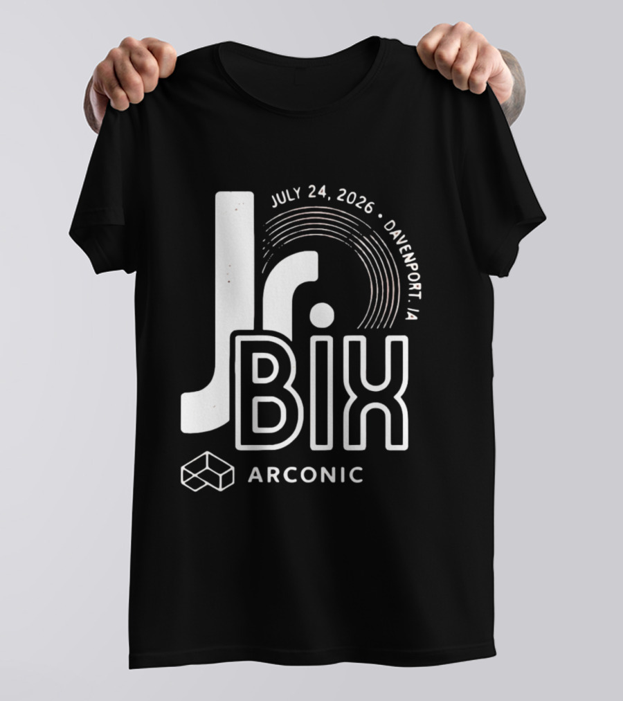 Arconic Jr Bix Event July 24 2026 Davenport IA T-Shirt