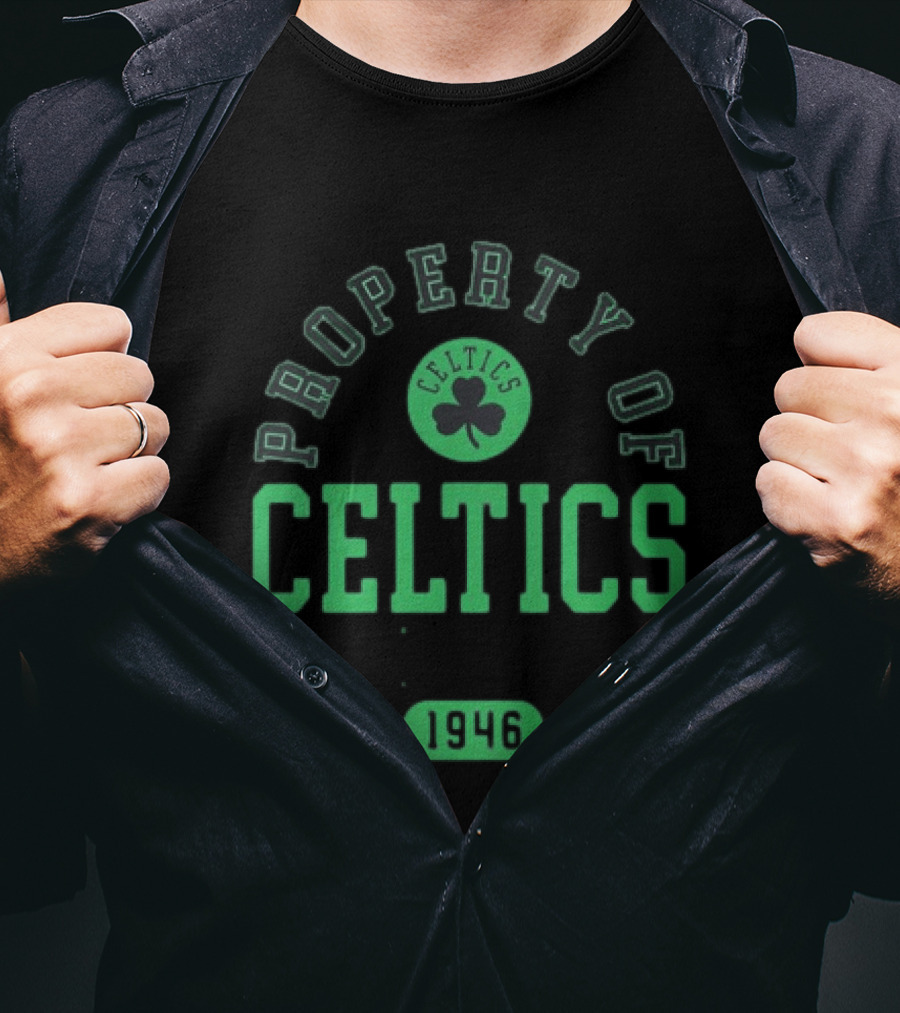 Property Of Boston Celtics 1946 Basketball Team T-Shirt