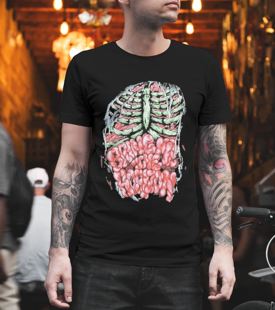 Bring Me The Horizon BMTH Ribcage Skeleton 2026 T-Shirt