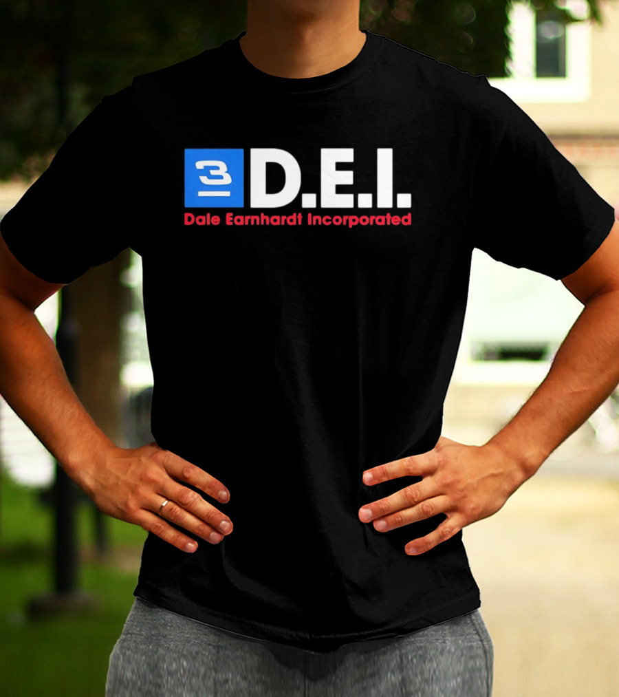 Dale Earnhardt Incorporated DEI 3 Racing Number T-Shirt