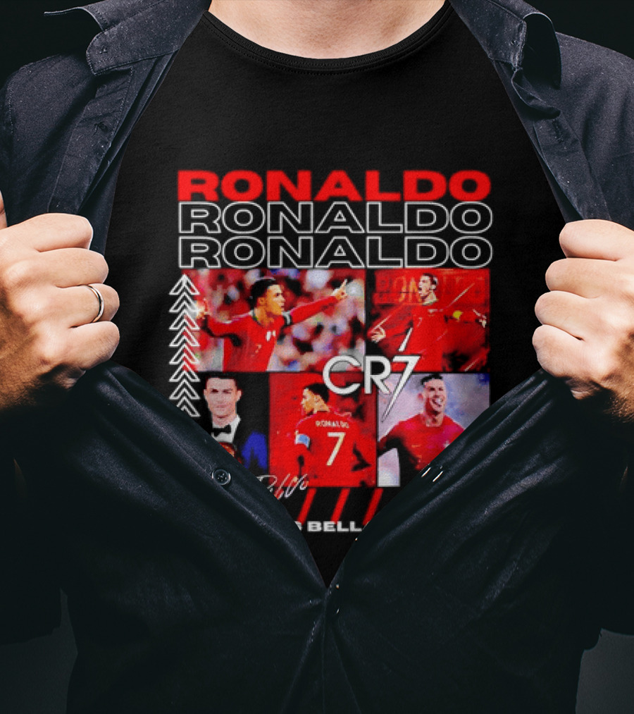 Ronaldo CR7 Portugal La Vida Es Bella T-Shirt