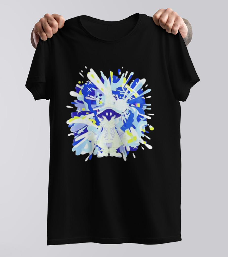 Vivi Ornitier Final Fantasy Black Mage Magic Stars Explosion T-Shirt
