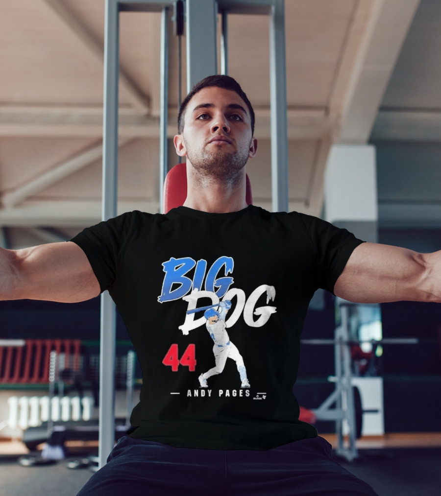MLB Los Angeles Dodgers Andy Pages 44 Big Dog T-Shirt