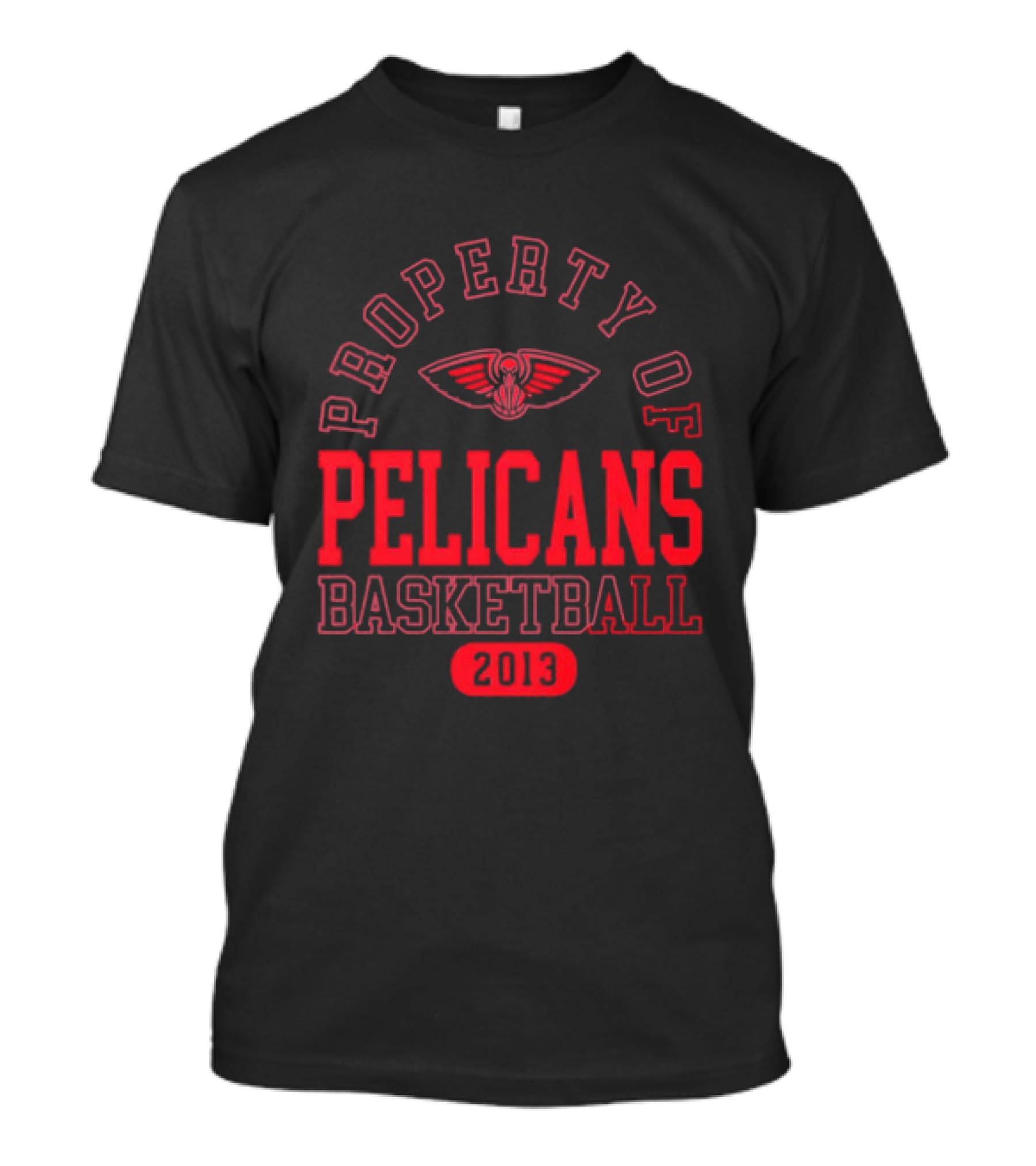 Property Of New Orleans Pelicans Basketball 2013 T-Shirt