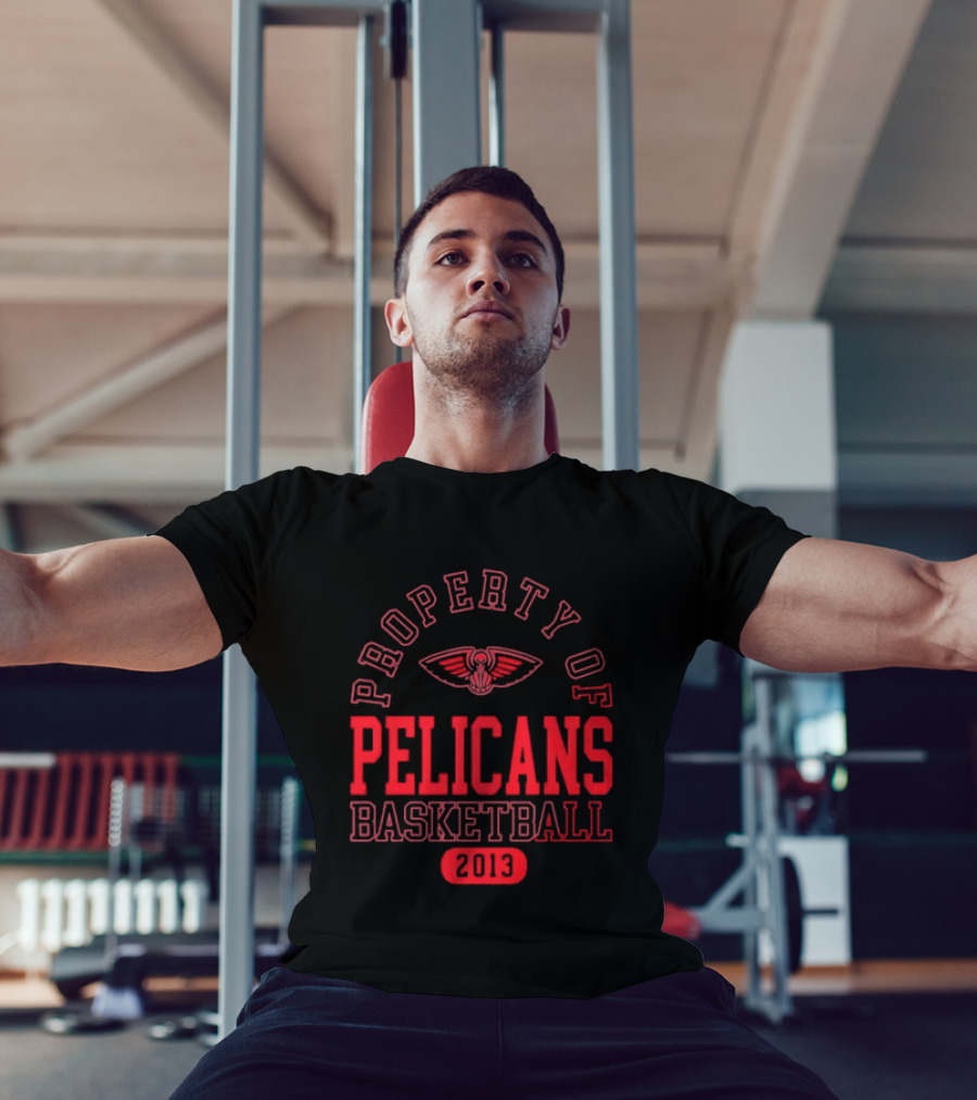 Property Of New Orleans Pelicans Basketball 2013 T-Shirt