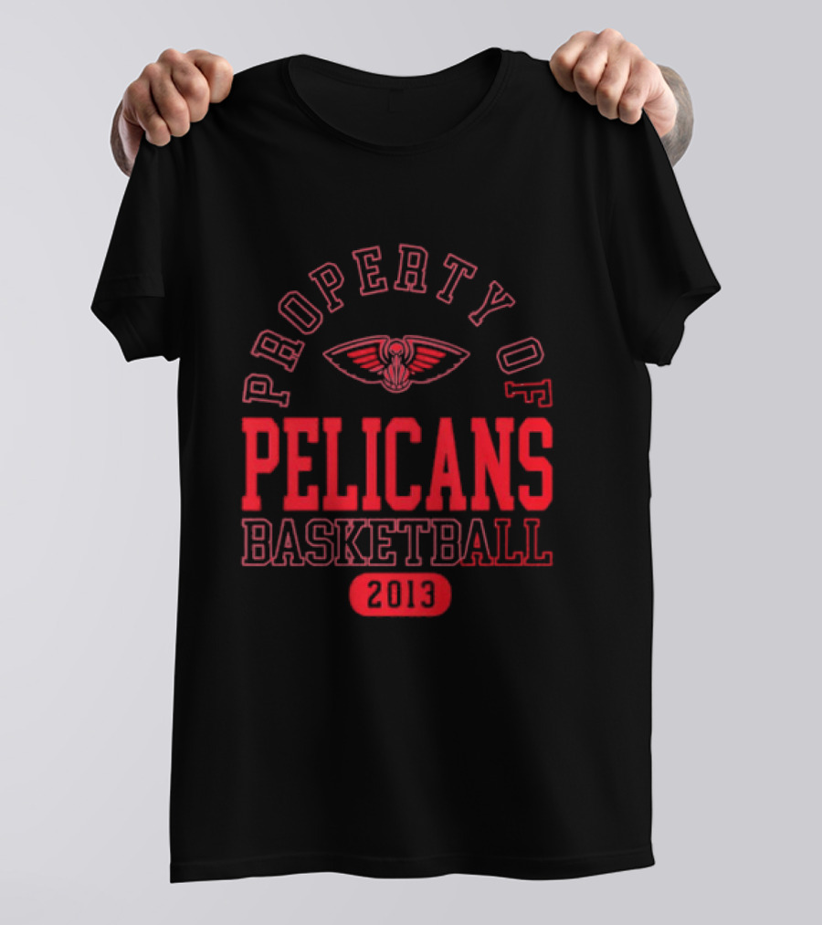 Property Of New Orleans Pelicans Basketball 2013 T-Shirt