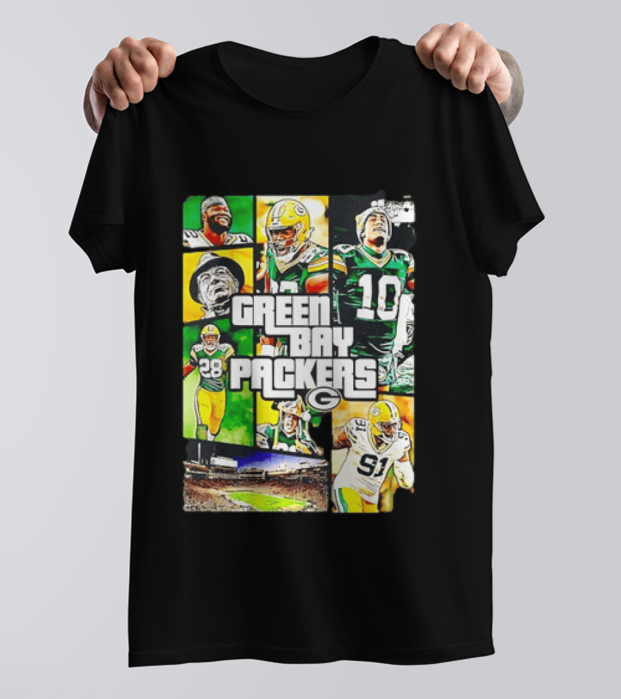 Green Bay Packers Football NFL Team Fan Merchandise T-Shirt