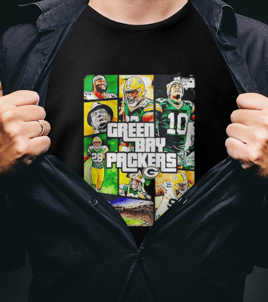 Green Bay Packers Football NFL Team Fan Merchandise T-Shirt