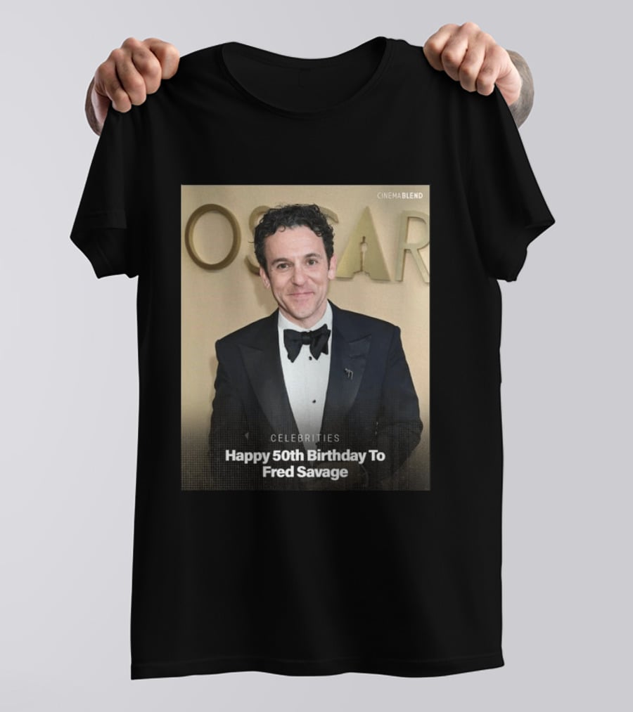 Happy 50th Birthday To Fred Savage CinemaBlend Celebrities T-Shirt