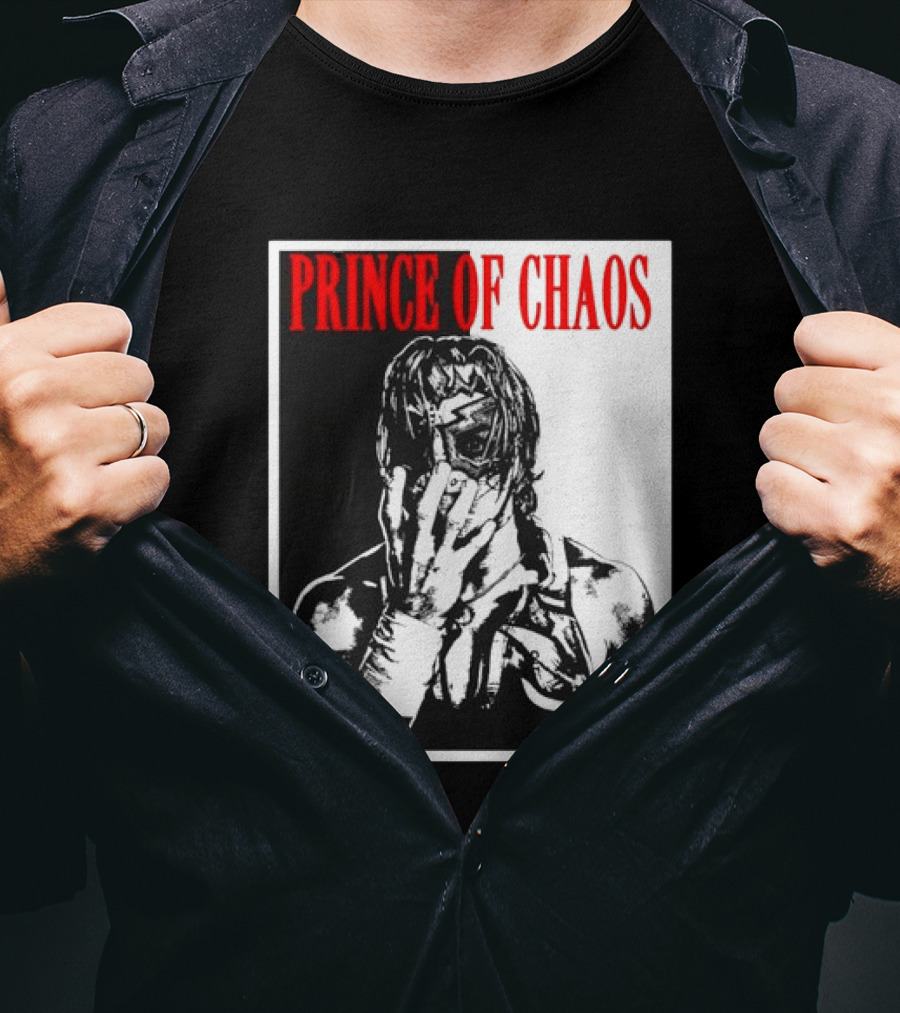 Shado Jr Prince Of Chaos Wrestling Lucha Libre Masked Wrestler T-Shirt