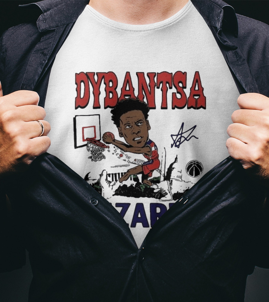 Dybantsa Washington Wizards Rookie Tri Blend Homage T-Shirt