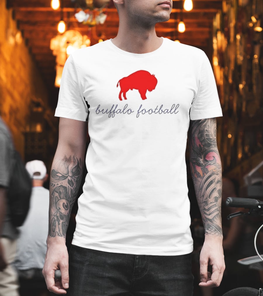 Buffalo Football Red Buffalo T-Shirt
