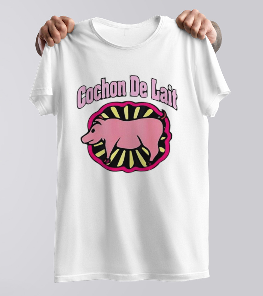 Cochon De Lait Pig Meat Culinary Food Festival Barbecue BBQ T-Shirt