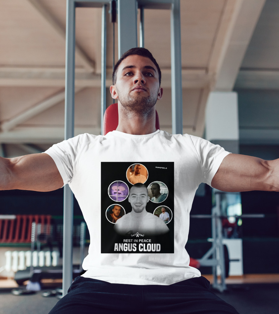 Angus Cloud Memorial Tribute AnimeFeels Rest In Peace T-Shirt