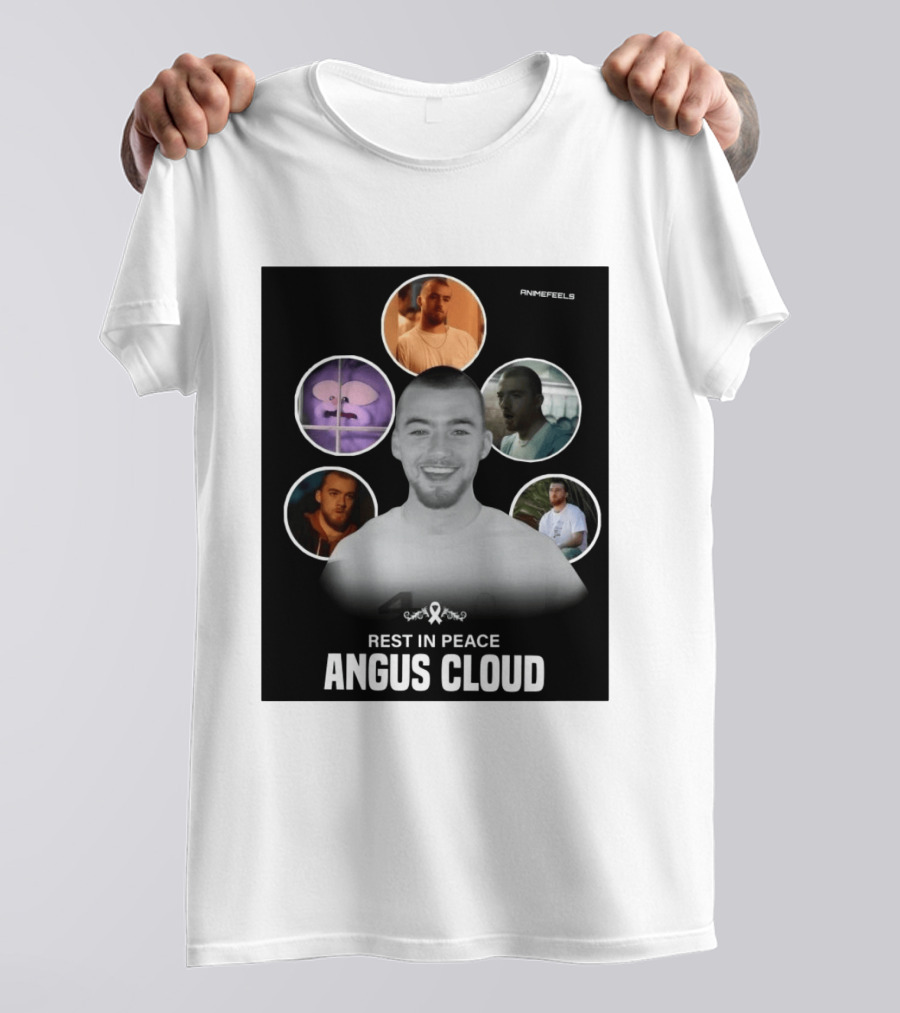Angus Cloud Memorial Tribute AnimeFeels Rest In Peace T-Shirt