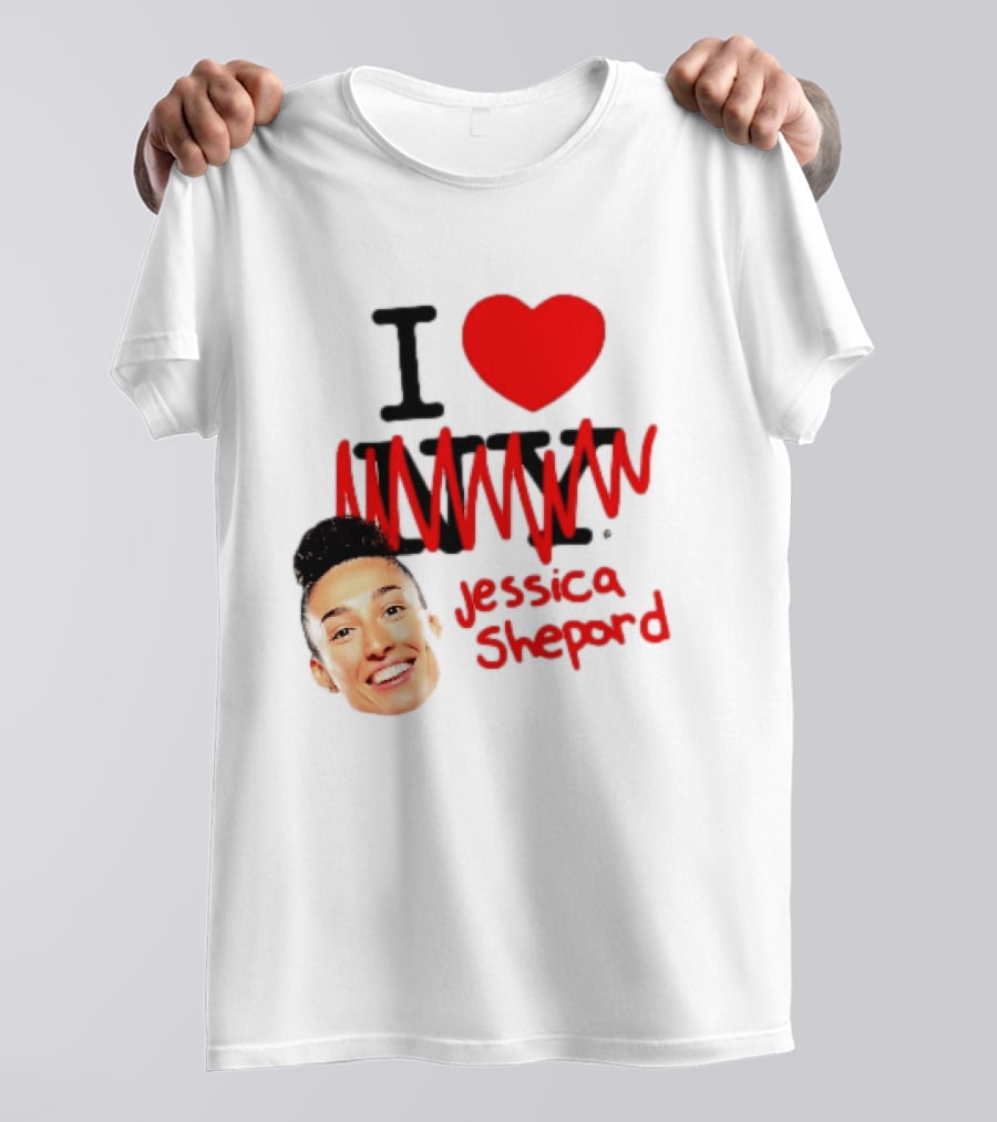 I Love NY Jessica Shepard Heartbeat T-Shirt