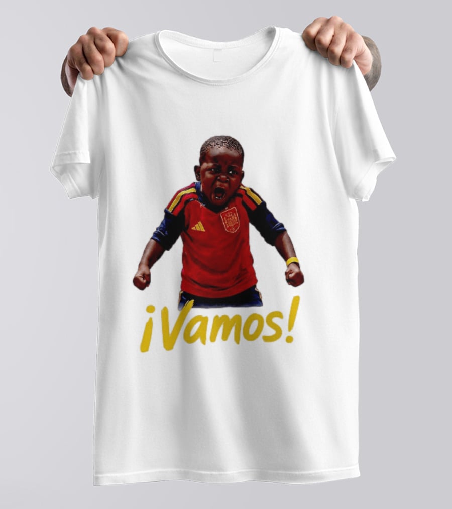 ¡Vamos! Lamine Yamal Spain Football Meme Spain Team Spirit T-Shirt