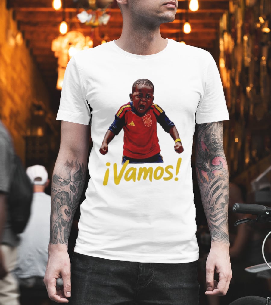 ¡Vamos! Lamine Yamal Spain Football Meme Spain Team Spirit T-Shirt