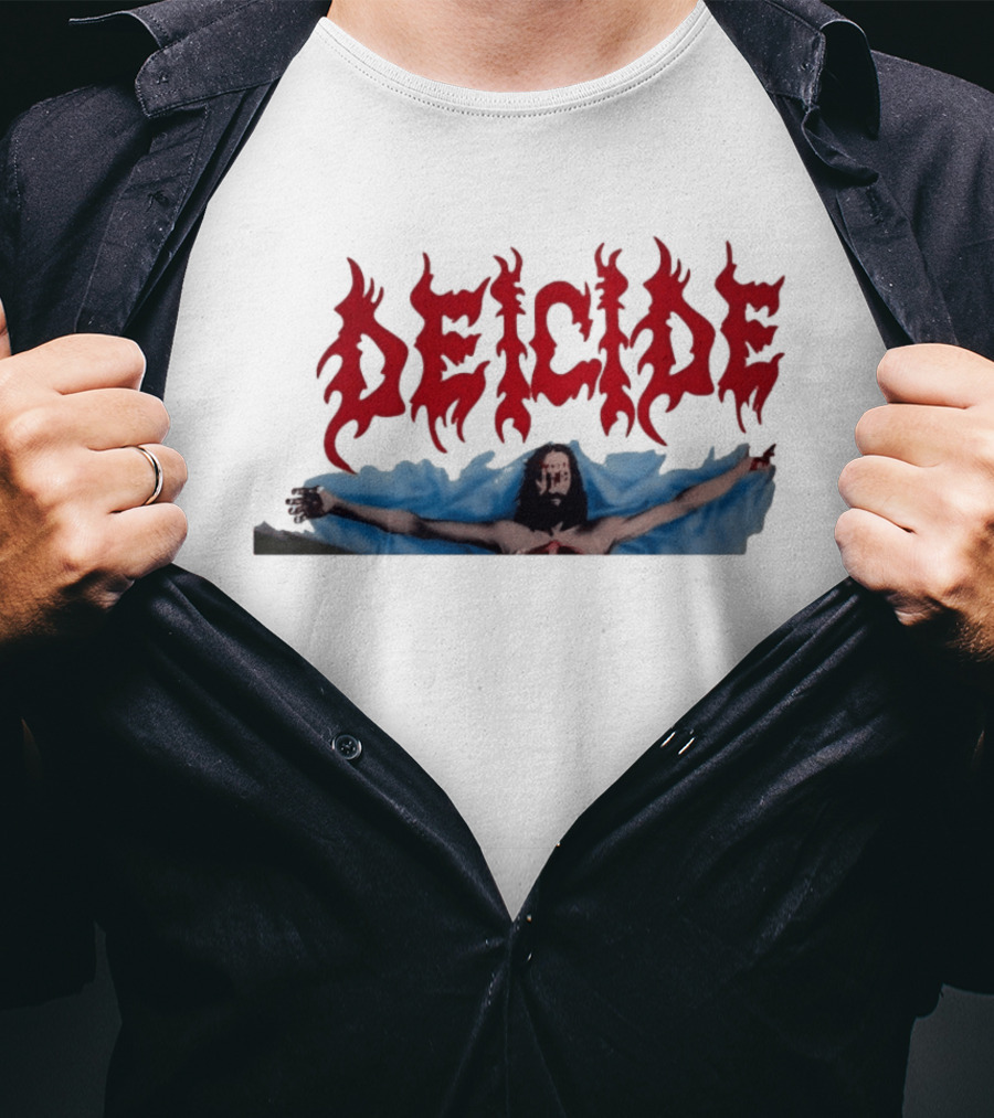 Deicide Once Upon The Cross Album Cover T-Shirt