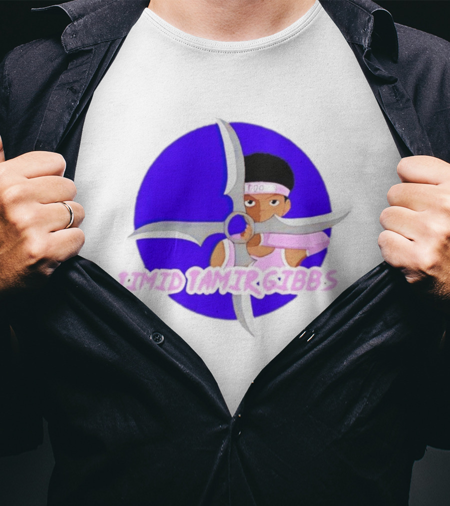 Timid Tamir Gibbs Windmill Shuriken Ninja T-Shirt