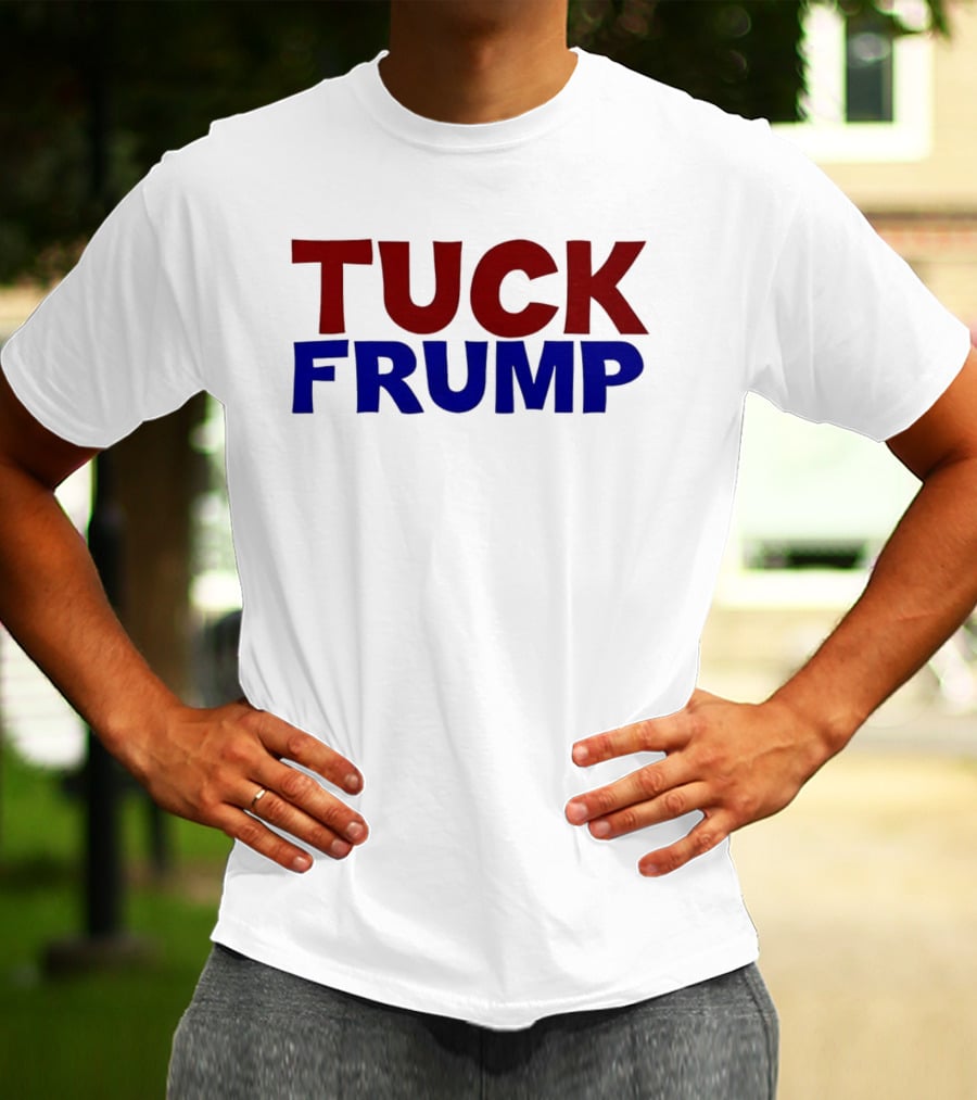 Tuck Frump Red And Blue T-Shirt