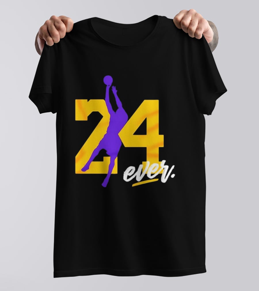 Kobe Bryant Los Angeles Lakers 24 Ever Basketball Legend T-Shirt