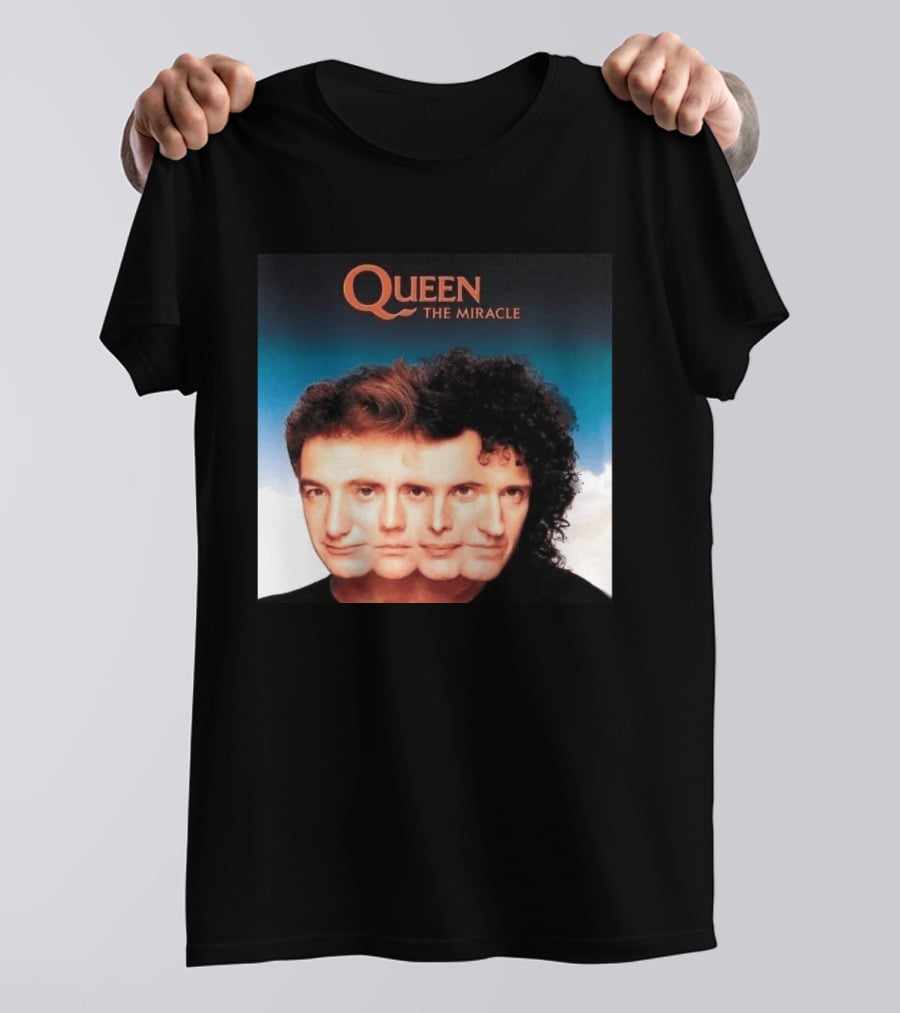 Queen The Miracle Album Cover Art May 1989 Release T-Shirt