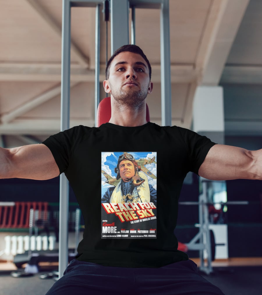 Reach For The Sky Kenneth More Muriel Pavlow Douglas Bader Story T-Shirt