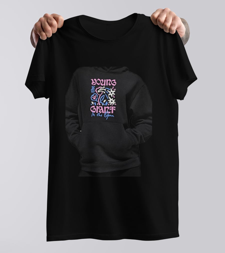 Young The Giant In The Open Vibrant Pastel Colors Abstract T-Shirt