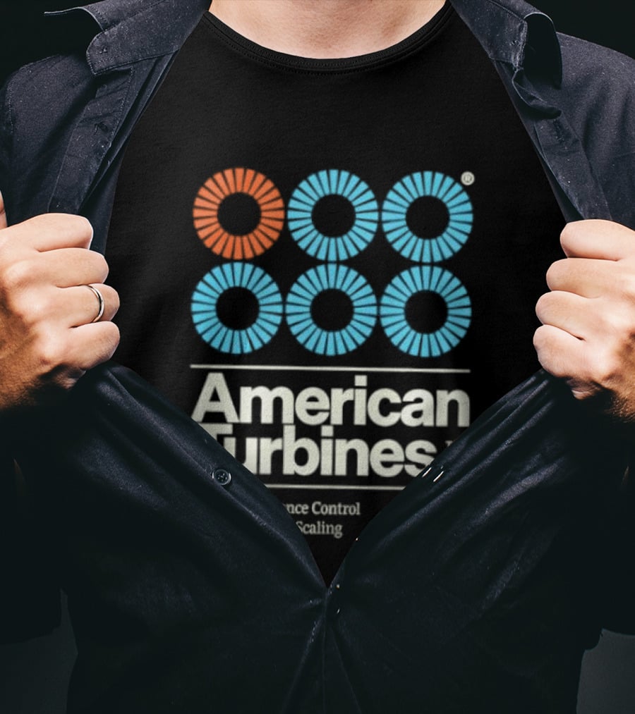 American Turbines Inc USA A26 Field Performance Control Systems Output Scaling T-Shirt